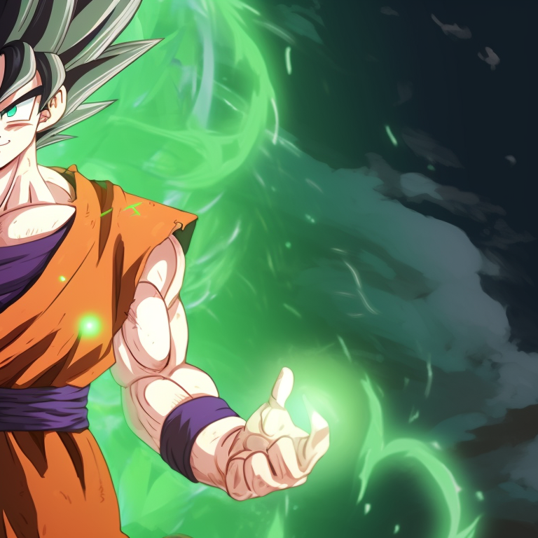 Multiple characters in a variety of Halloween costumes, exhibiting dynamic lines and vivid colors. dragon ball z matching pfp halloween style pfp for discord.