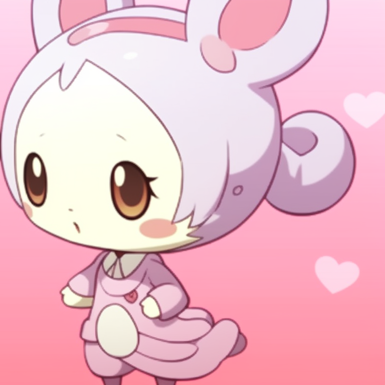 My Melody and Kuromi under a moonlit sky, cool colors with a harmonious feel. my melody and kuromi for mutual matching pfp pfp for discord.