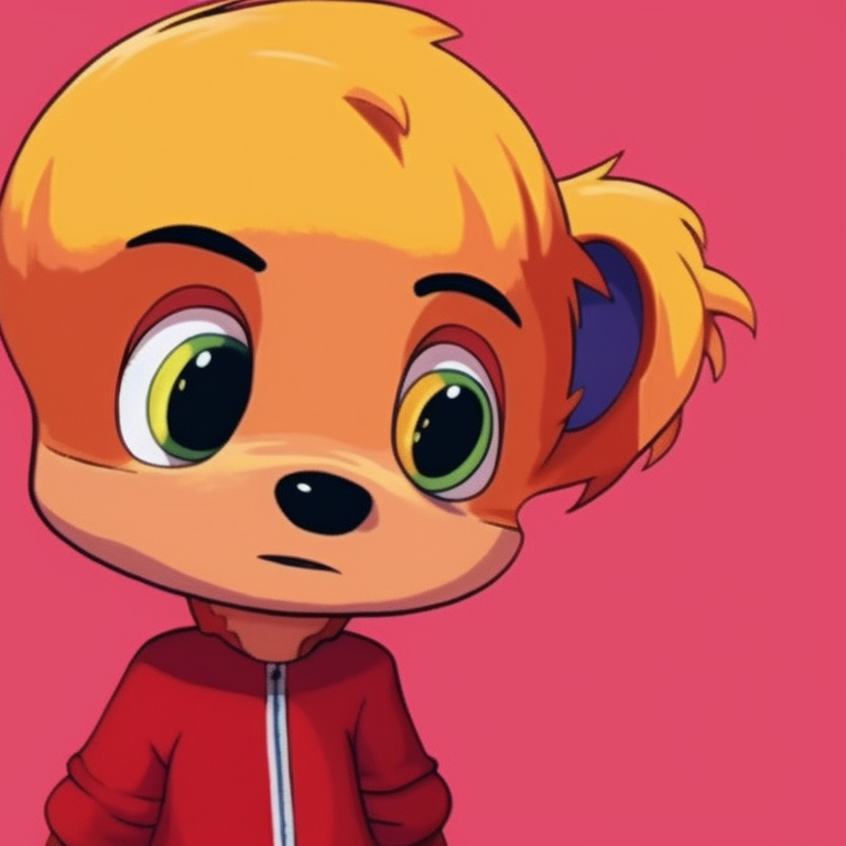 Two classic characters in a playful chase, emphasized action lines and bold hues. classic cartoon matching pfp pfp for discord.