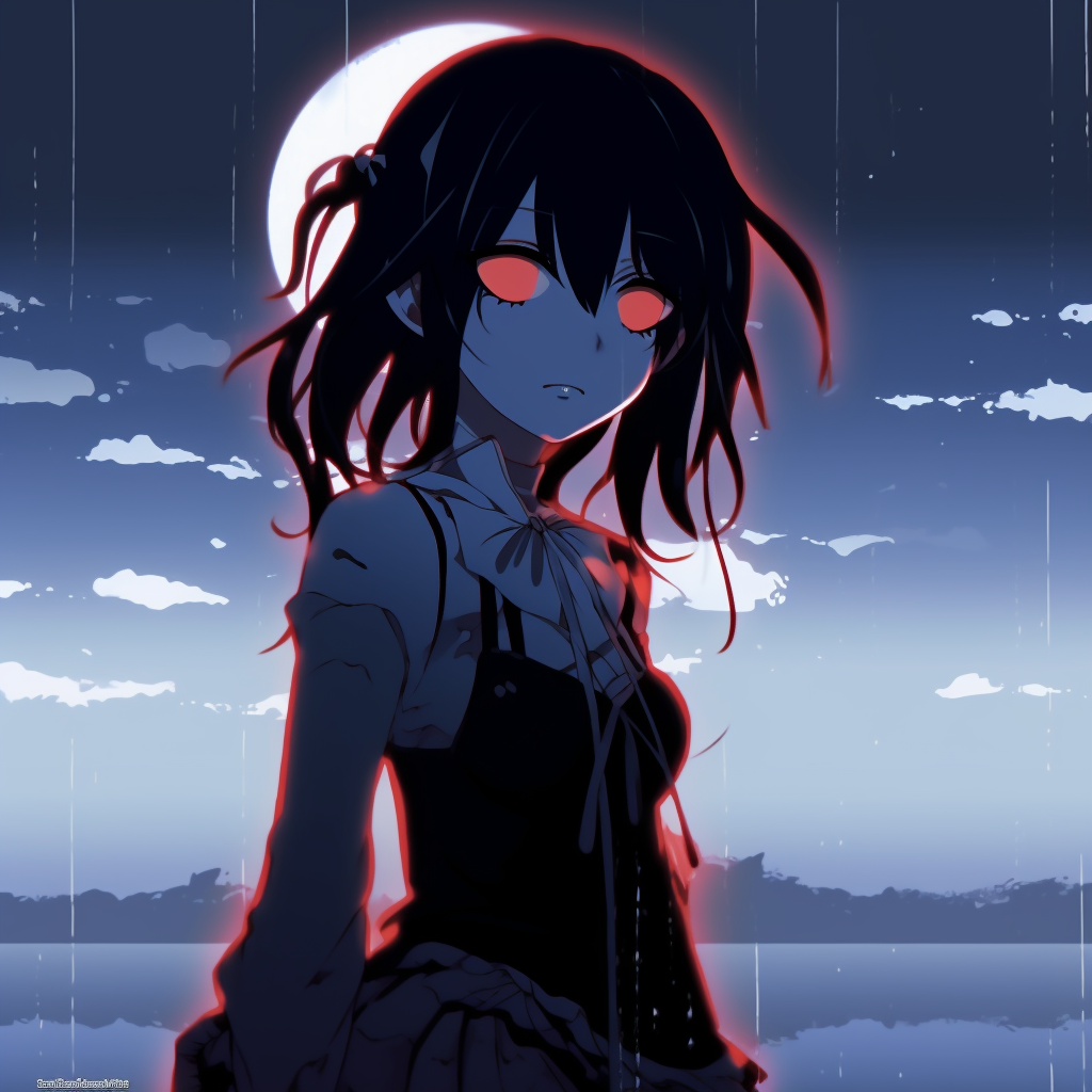 Close-up of Mitsuki's pure gaze, bright eyes and detailed linework. pfp anime girls anime pfp