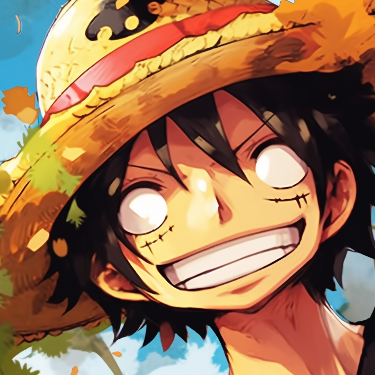 Two characters in intense battle scenes, fine detailing on costumes and weapons. one piece matching pfp inspiration pfp for discord.