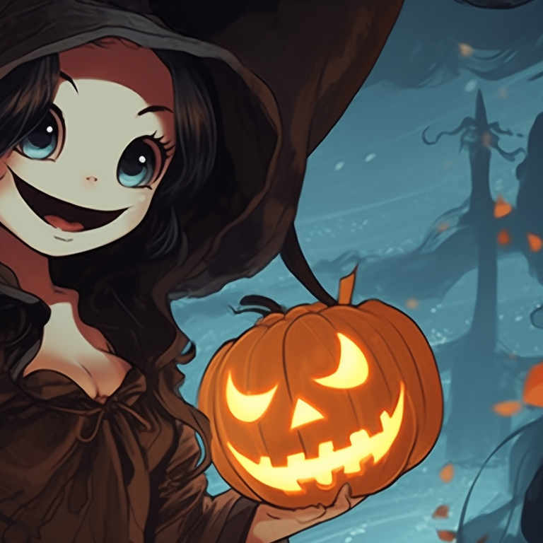 Close-up of two characters displaying menacing expressions, profound details, and vibrant colors. scary disney halloween matching pfps pfp for discord.