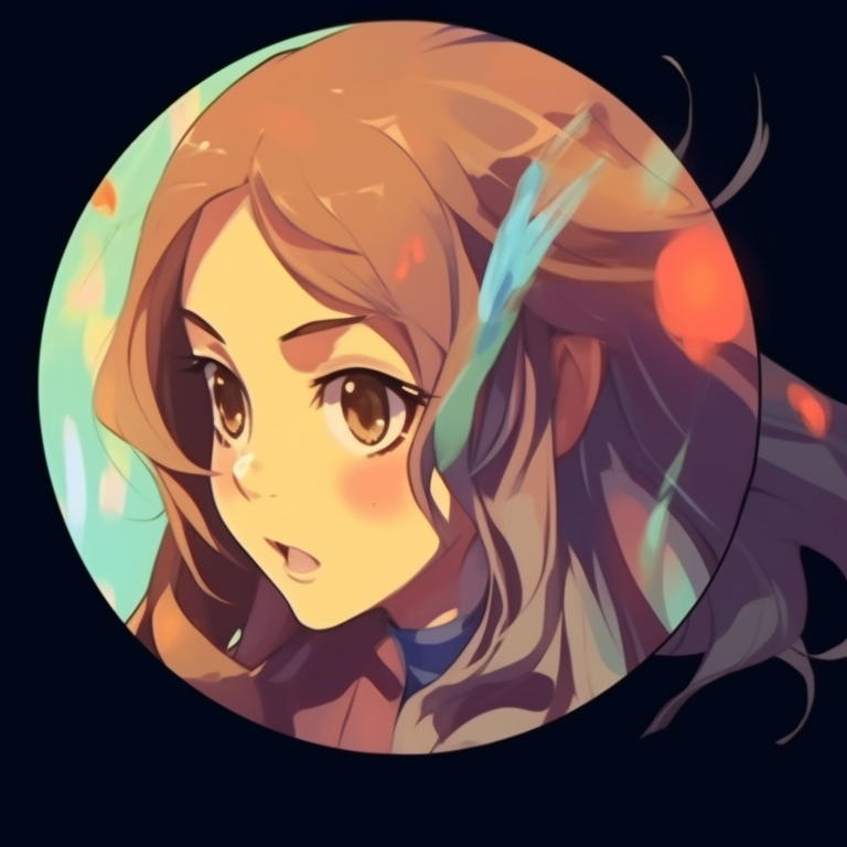 Two characters in fantastical outfits with intricate details, enhanced by the ethereal color palettes and delicately shaded backgrounds. iconic best friend pfp matching profile pictures pfp for discord.