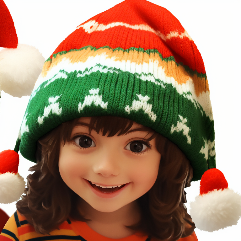 Two boy characters holding Christmas gifts, detailed wrapping and expectant smiles. boy matching hat kid christmas pfp pfp for discord.
