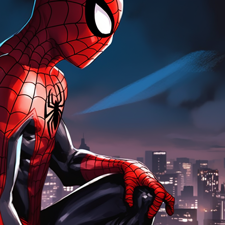 Spiderman and Venon, standing back-to-back, showcasing their menacing stances and intense expressions. spiderman matching pfp images pfp for discord.