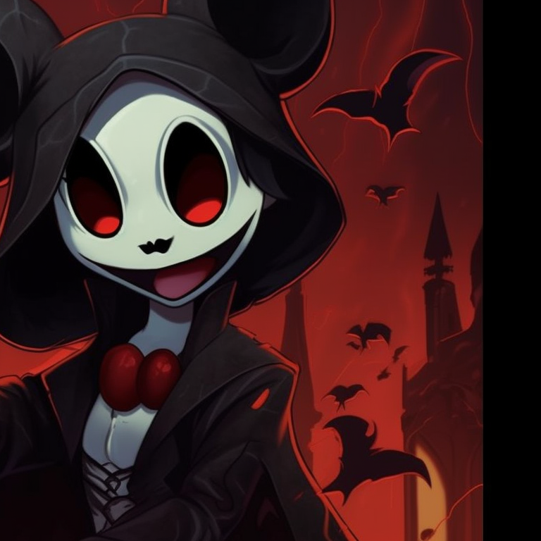 Goofy and Clarabelle as mummies, warm tones with emphasis on yellows. halloween themed disney matching pfp for couples pfp for discord.