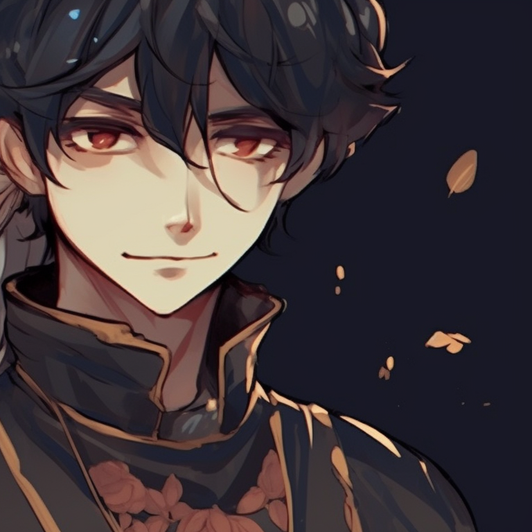 Two characters, elven attributes and richly adorned attires, full of mysterious charm. boy-girl matching pfp pfp for discord.