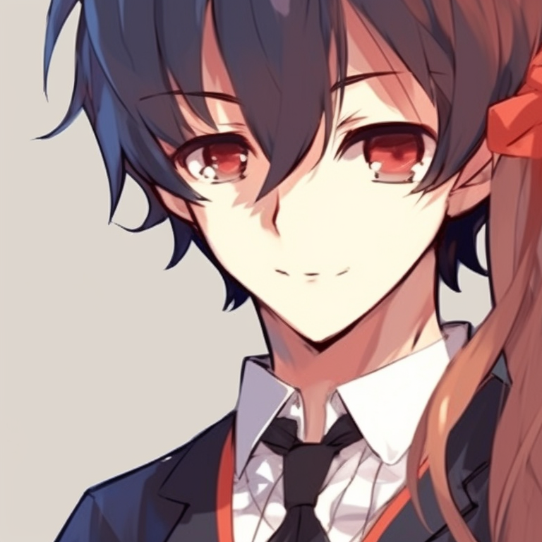 Two characters in stylized streetwear, bright neon colors, playful gestures signaling fun and friendship. anime best friends matching pfp concepts pfp for discord.