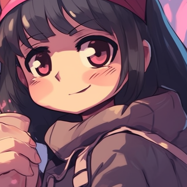 Two characters in vibrant colors and casual attire, smashing fists in a friendly manner. best friend's matching pfp pfp for discord.