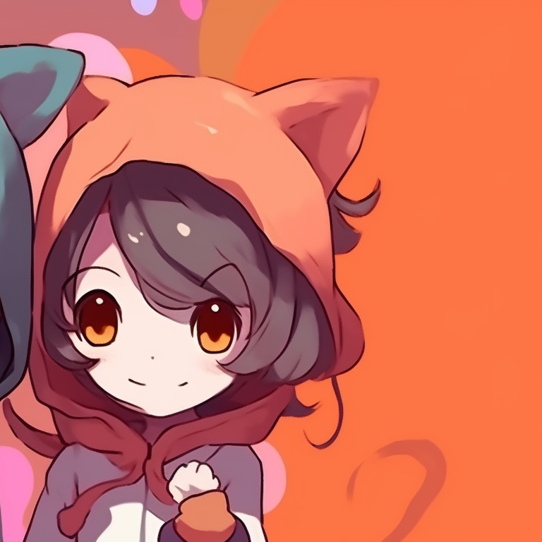 Two characters in school uniforms, standing back-to-back, embodying the spirit of youthful friendship. cute matching pfp for bffs pfp for discord.