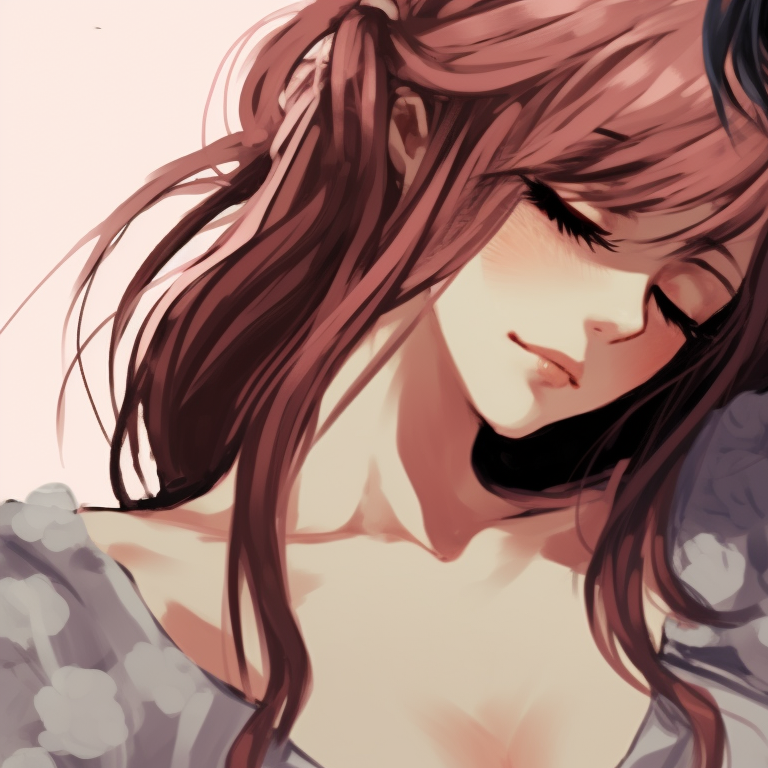 Lady K and the sick man in gentle embrace, pastel palette and soft textures lady k and the sick man matching pfp images pfp for discord.