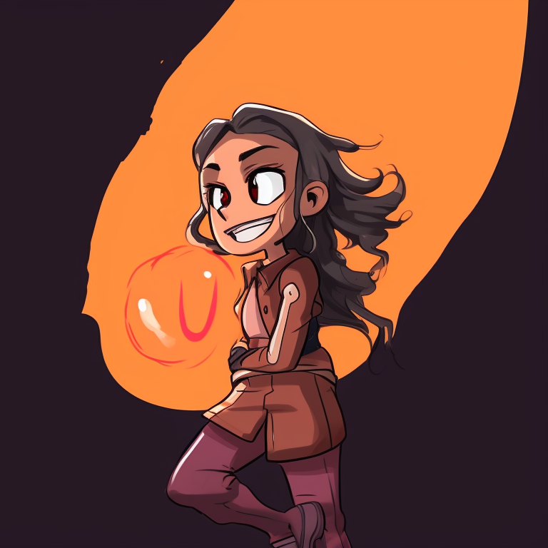 Two characters laughing together, emphasizing the joyous atmosphere and the rich, warm colors. iconic best friend pfp matching profile pictures pfp for discord.