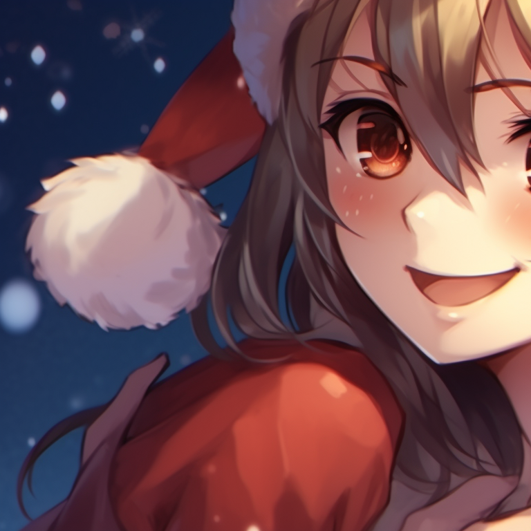 Two characters wearing elf costumes, rich green color and detailed textures in the outfit. incredible matching christmas pfp ideas pfp for discord.