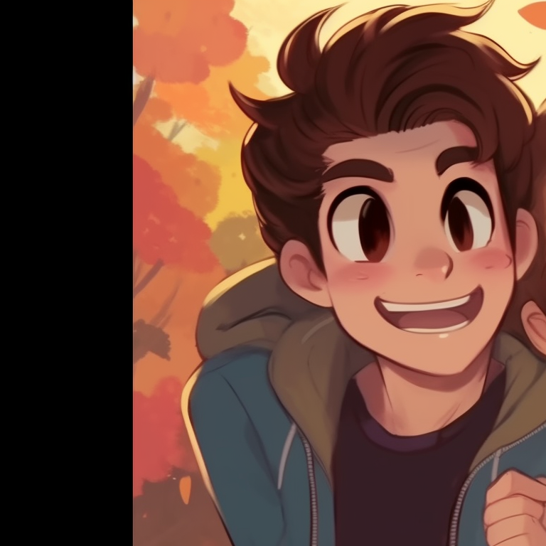 Two characters in a waltz pose, vibrant color palette with focus on movement. matching pfp for romantic cartoon couples pfp for discord.