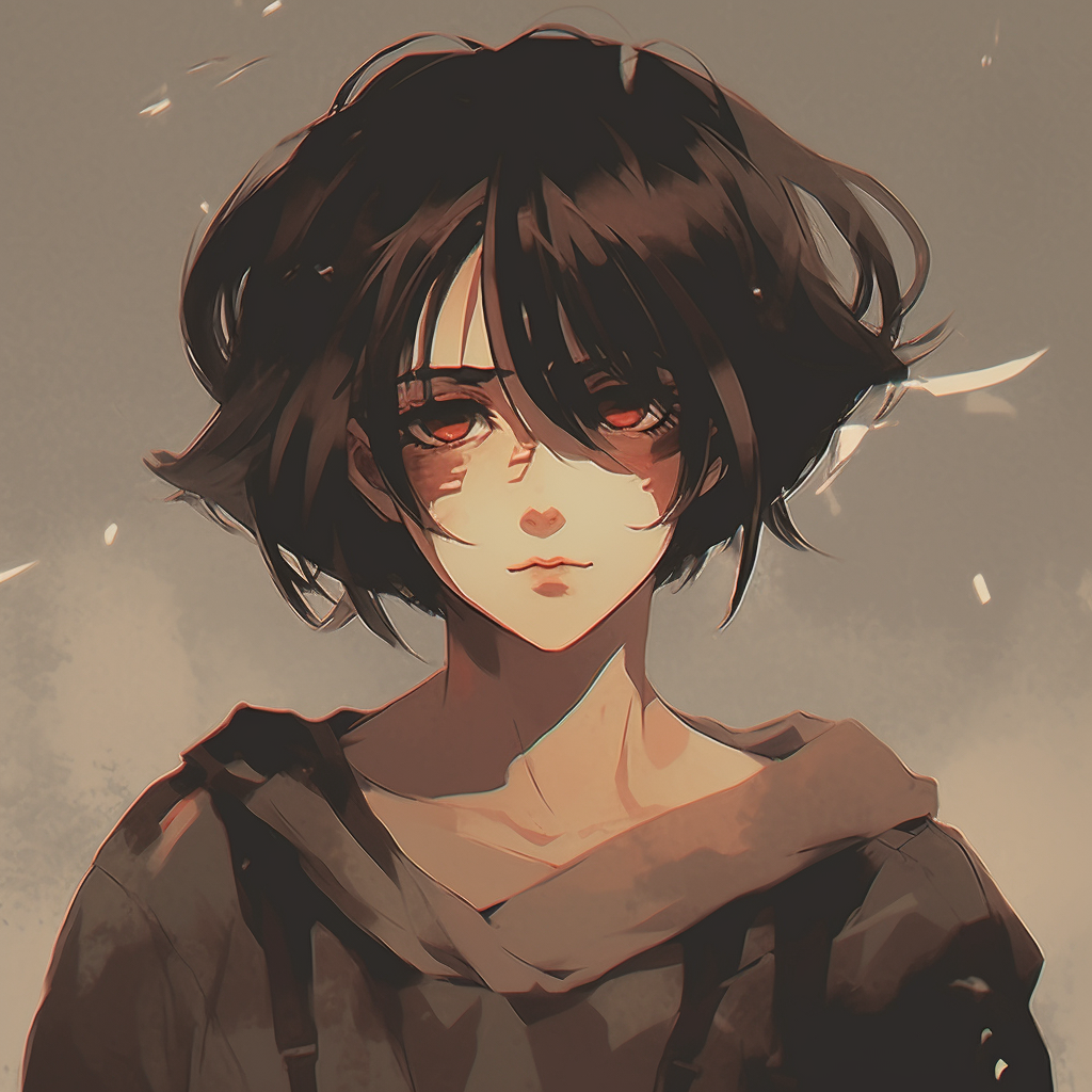 An intense expression on Eren's face provides a captivating aesthetic. aesthetic anime character pfp anime pfp