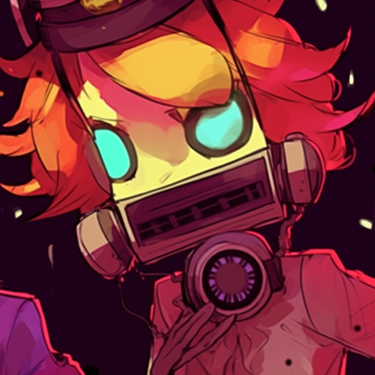 Two FNAF characters in weathered textures with the orange glow from the Jack-o-lantern light, against a rustling autumn leaf backdrop. fnaf pfp halloween designs pfp for discord.