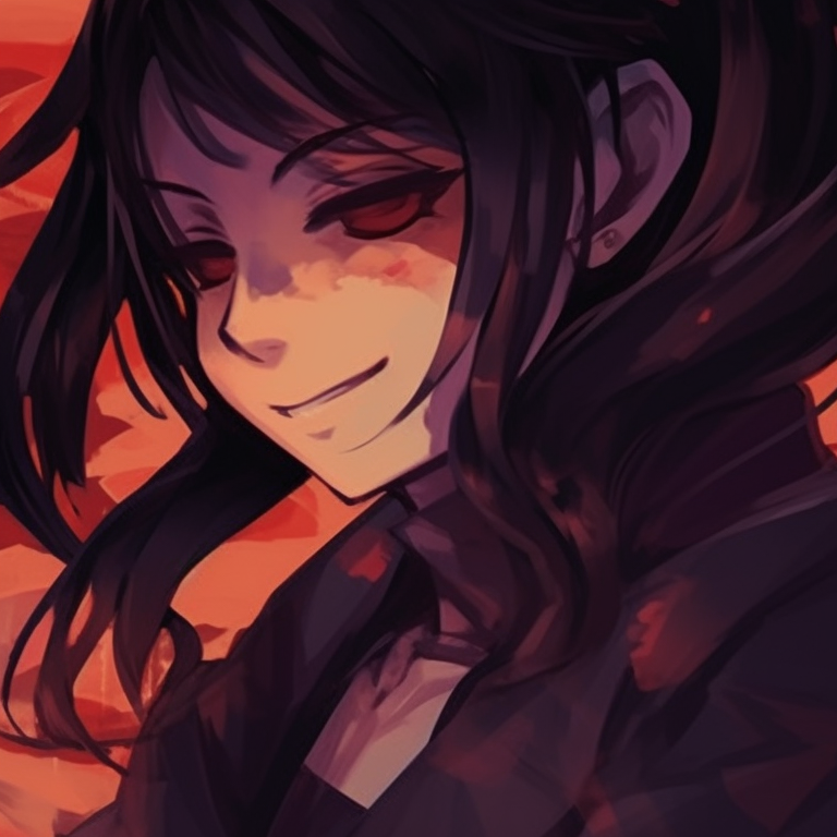 Two characters in a classic anime style setting, vivid contrast and nostalgic designs. anime themed pfps for 2 pals pfp for discord.