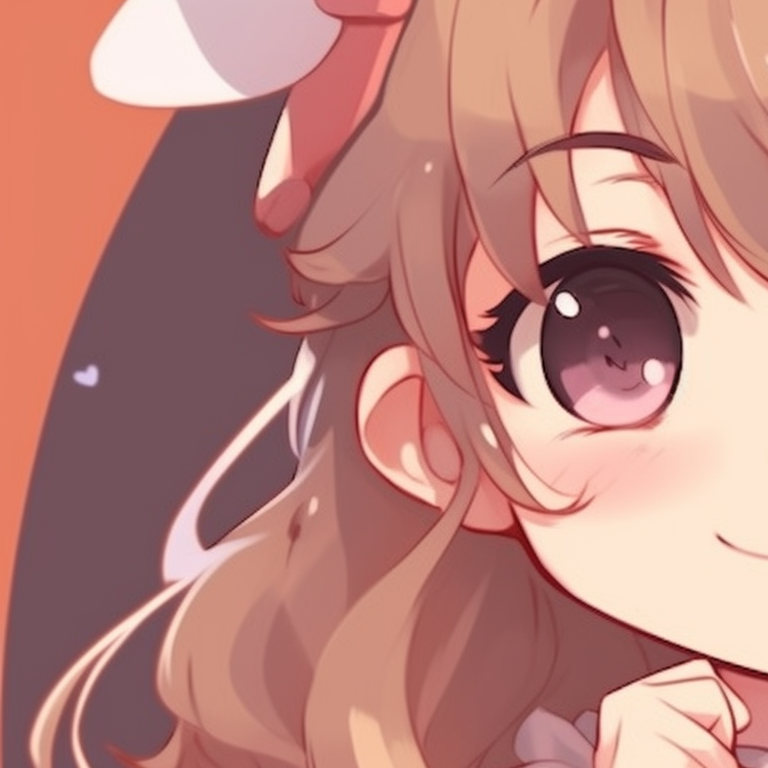 Characters' silhouettes forming a heart, Chic/street-style outfits, pastel colors with pop color accents. adorable and lovely matching pfp pfp for discord.