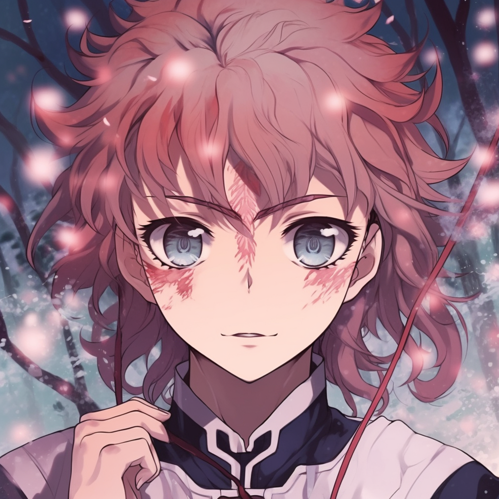 Anime character under starry sky, dark palette with bright accents and high contrast. original high quality anime pfp collections