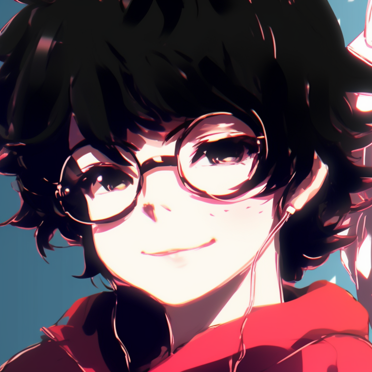 Two characters in warm earthy tones, set against a setting sun. instagram cute matching pfp ideas for best friends pfp for discord.