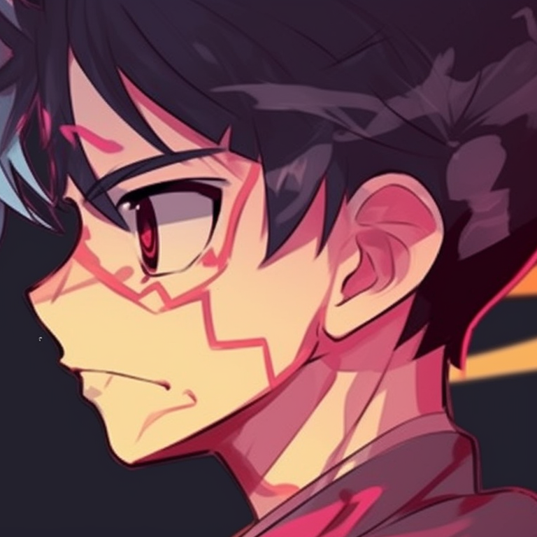 Two cartoon characters, arms linked with cheeky smiles, strong outlines and primary colors. matching pfp for friends featuring cartoons pfp for discord.