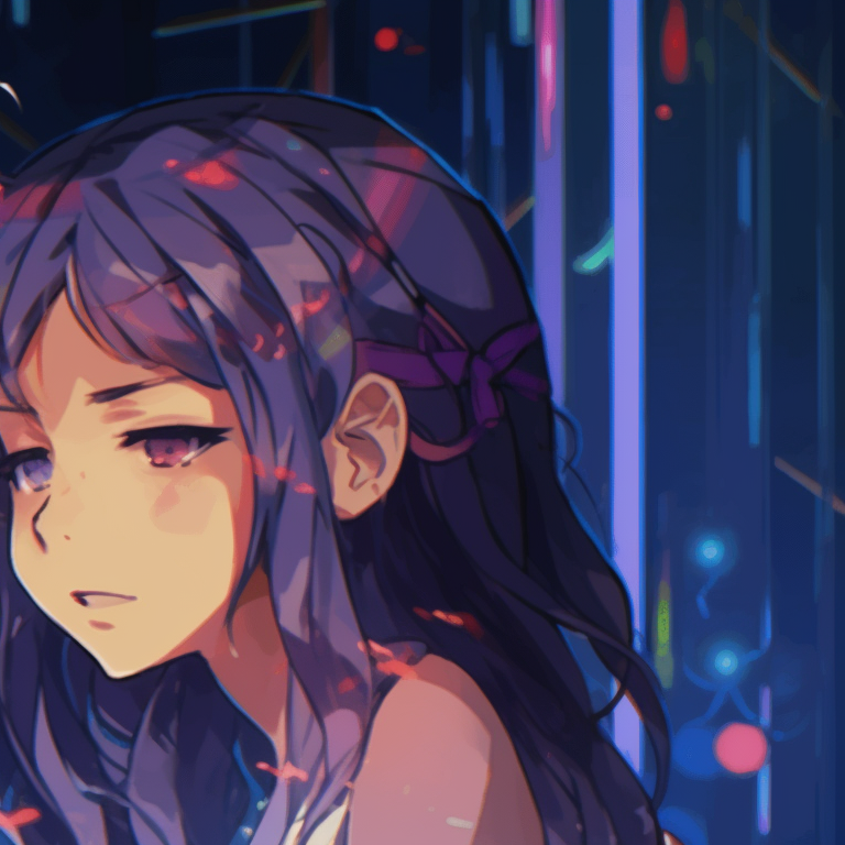 Two characters reaching out for a glowing orb, slight futuristic touches and cool tones. iconic matching gif pfp styles pfp for discord.