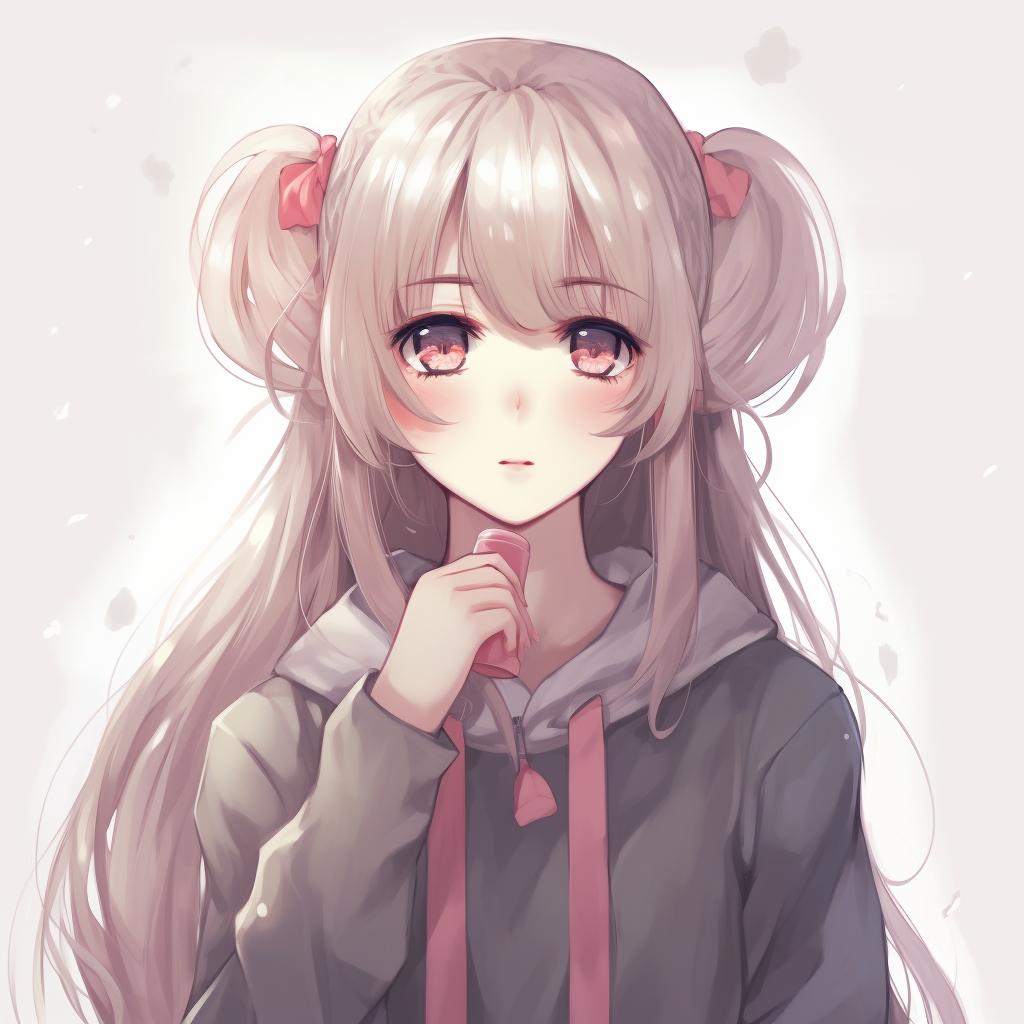 Sailor Moon with her magical wand, detailed with glimmering elements and lively colors. cute anime pfp artworks