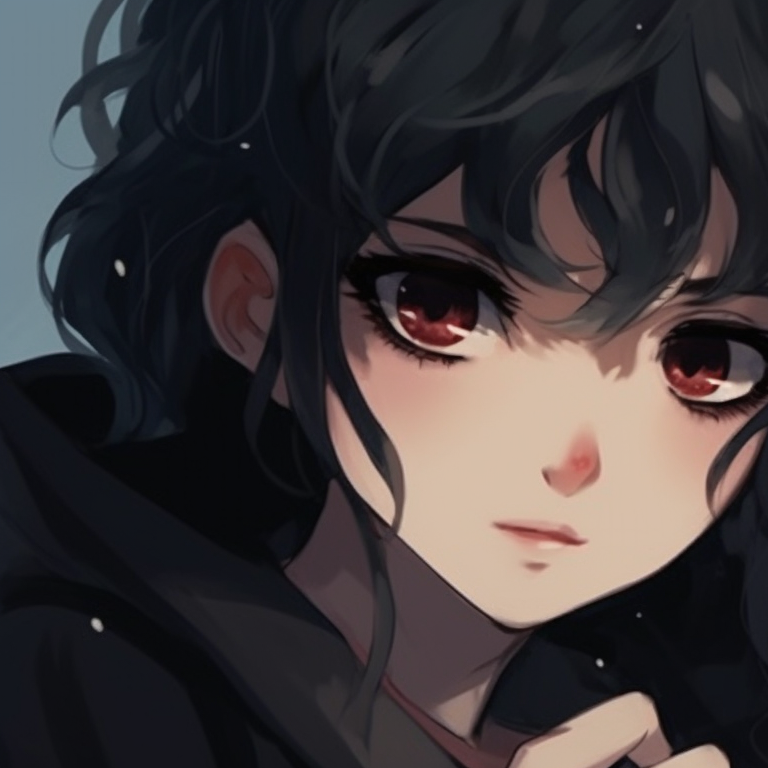 Two characters in futuristic outfits, against a starry background with gleaming eyes, vibrant colors and detailed space elements. best friend's matching pfp pfp for discord.