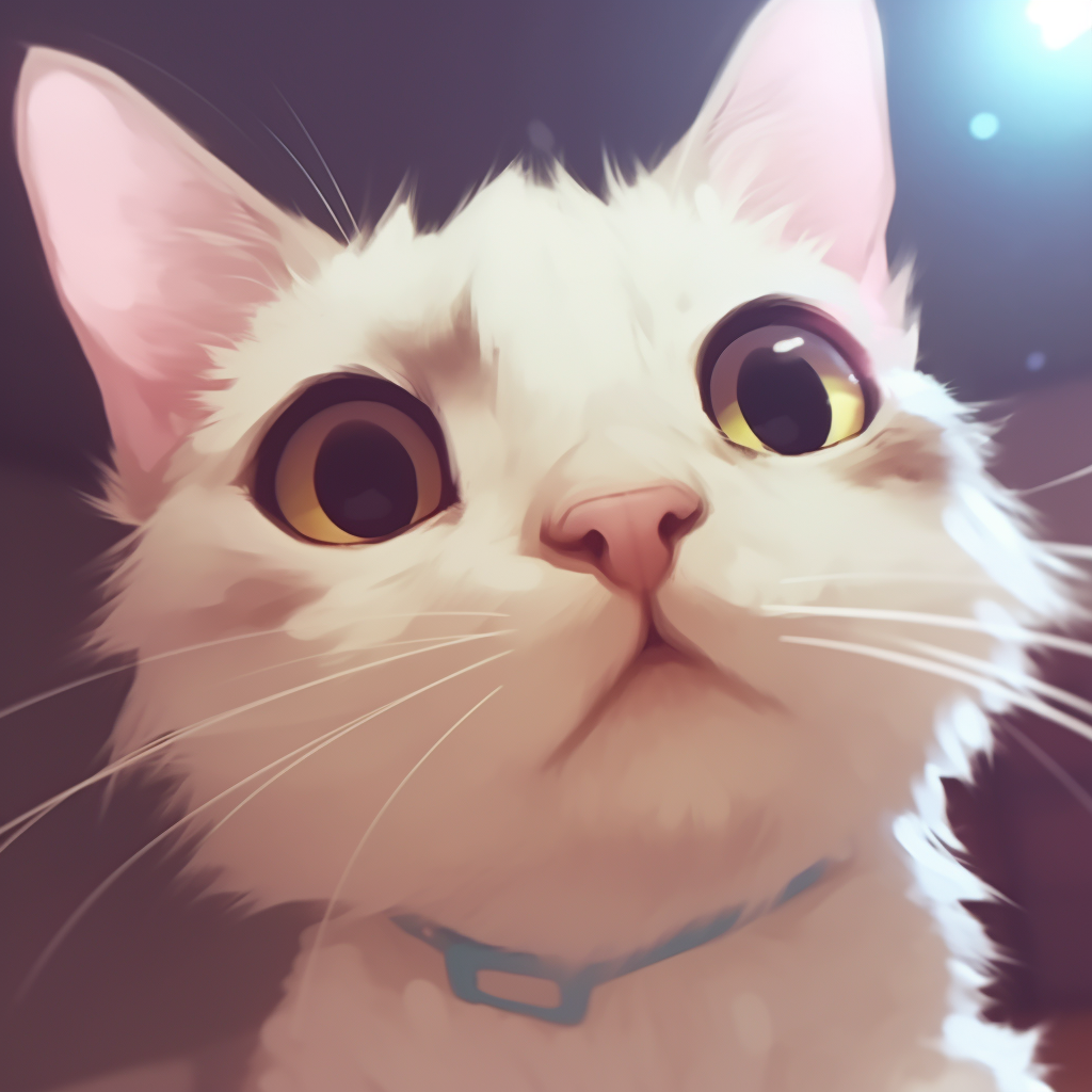 Colorful anime parrots, focus on layered colors and detailed feathers. cute animal pfp selection