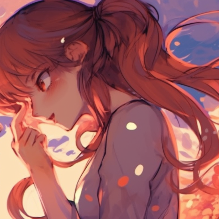 Two characters in Victorian attire, utilizing muted, earthy tones, the image highlights intricate clothing patterns and elegant poses. couples matching pfp discord ideas pfp for discord.