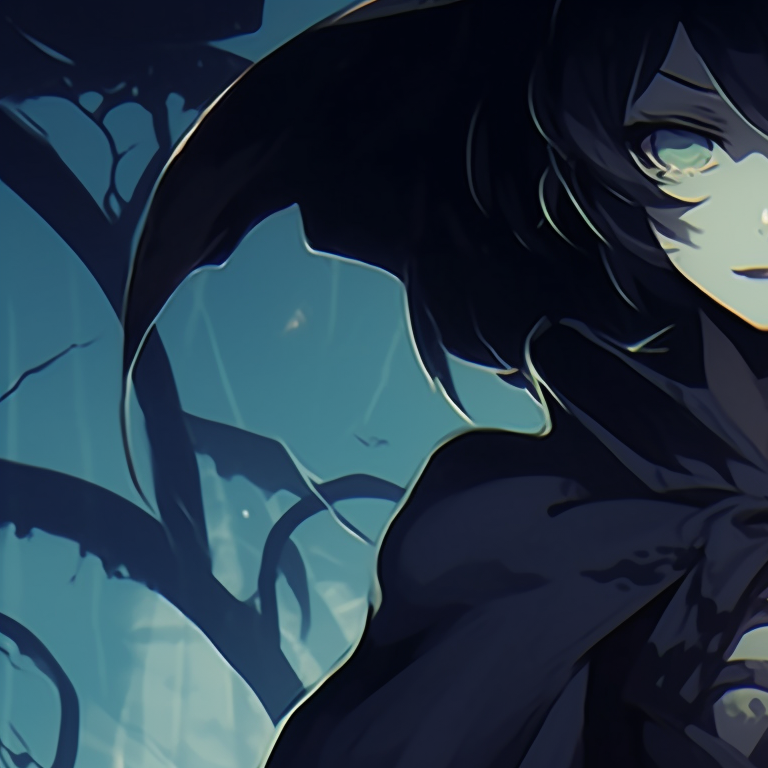 Two characters emerging from Jack-o'-lanterns, festive colors with heavy shading. find your perfect non anime halloween matching pfp pfp for discord.