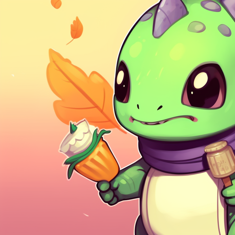 Two surprised dinosaur characters on a haunting background, neon colors and intense expressions. unique dino matching pfp halloween theme pfp for discord.