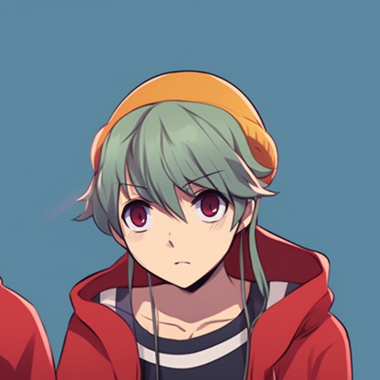 Luffy and Zoro on a ship, atmospheric colors and playful mood. matching pfp concepts pfp for discord.