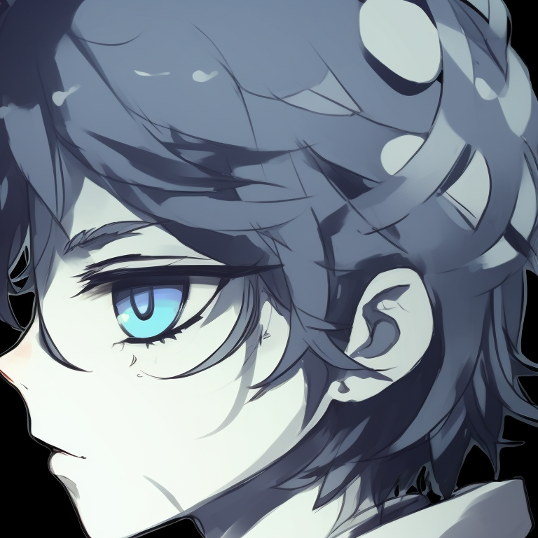 Two memcchi characters, similar outfit patterns and harmonizing colors, standing parallel. stylish memcchi matching pfp pfp for discord.