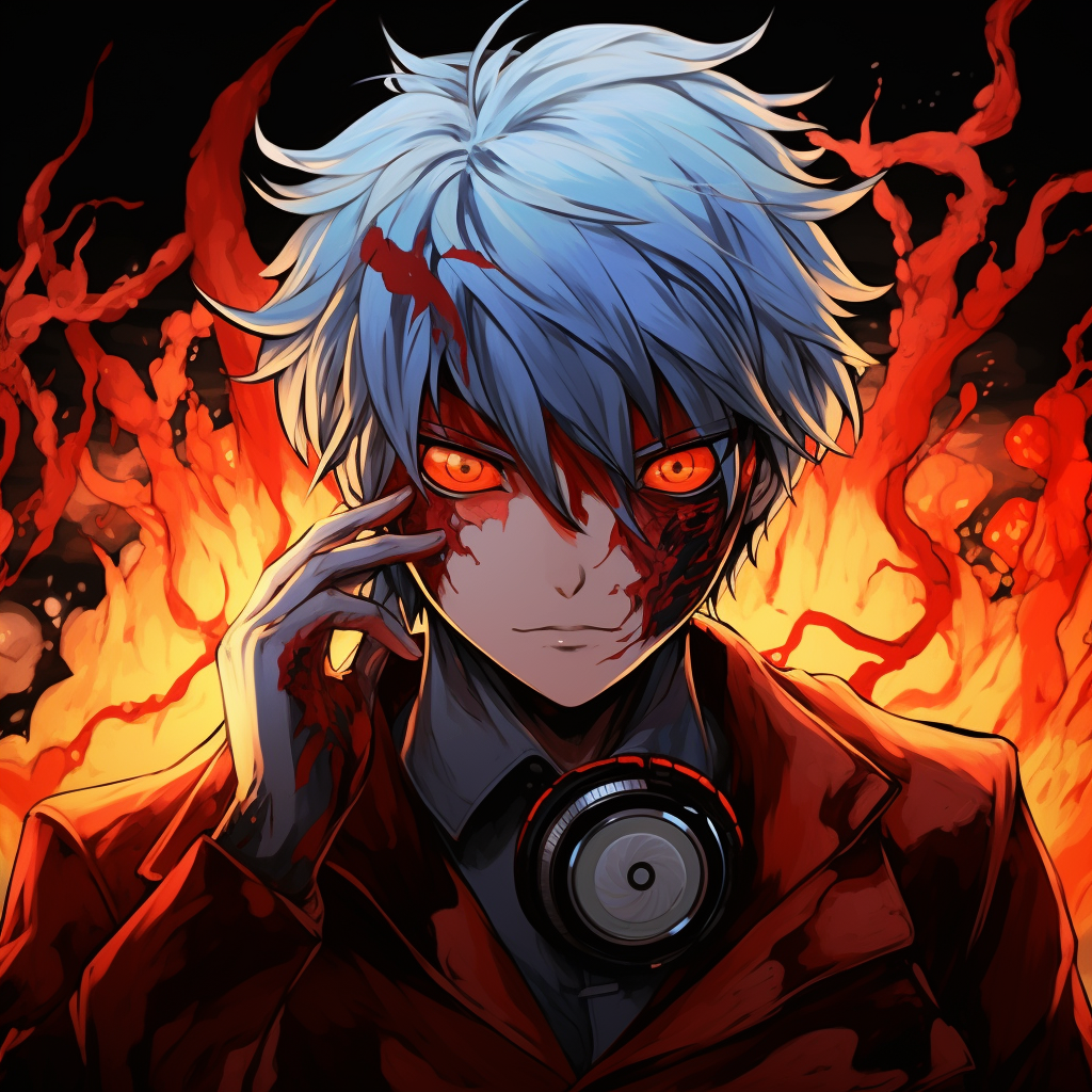 Close-up of Naruto in Tailed Beast Mode, intricate details and vibrant color contrasts. iconic anime pfp cool pfp for discord.