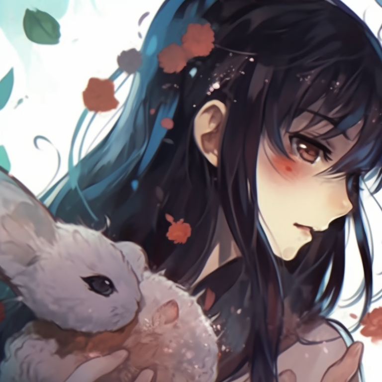 Characters in moonlight, use of shadows and gleaming highlights. perfect matching pfp for bf and gf in real life pfp for discord.