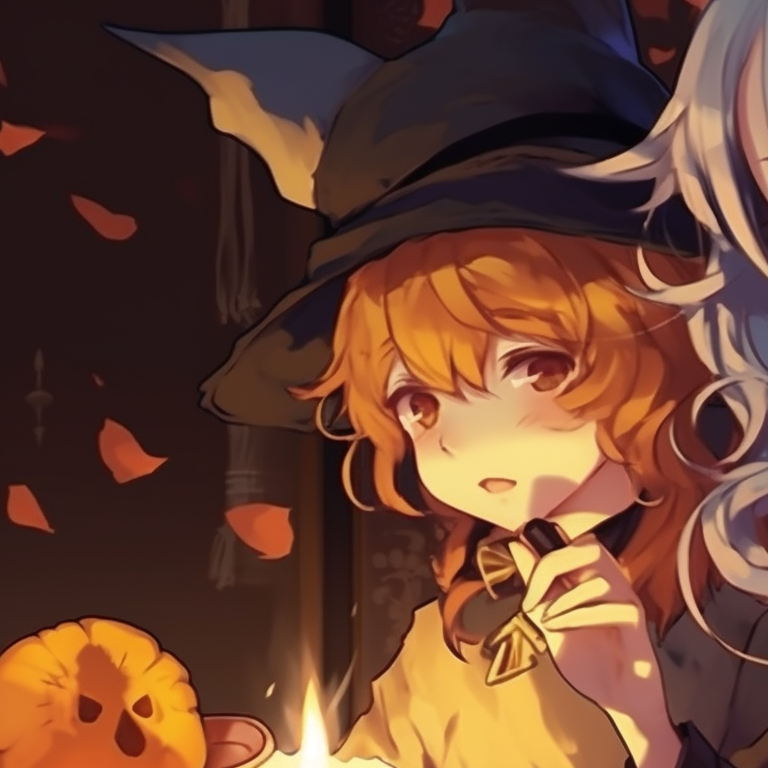 Characters as lingering spirits, spectral hues, ethereal expressions. best boy characters for halloween aesthetic anime matching pfp pfp for discord.