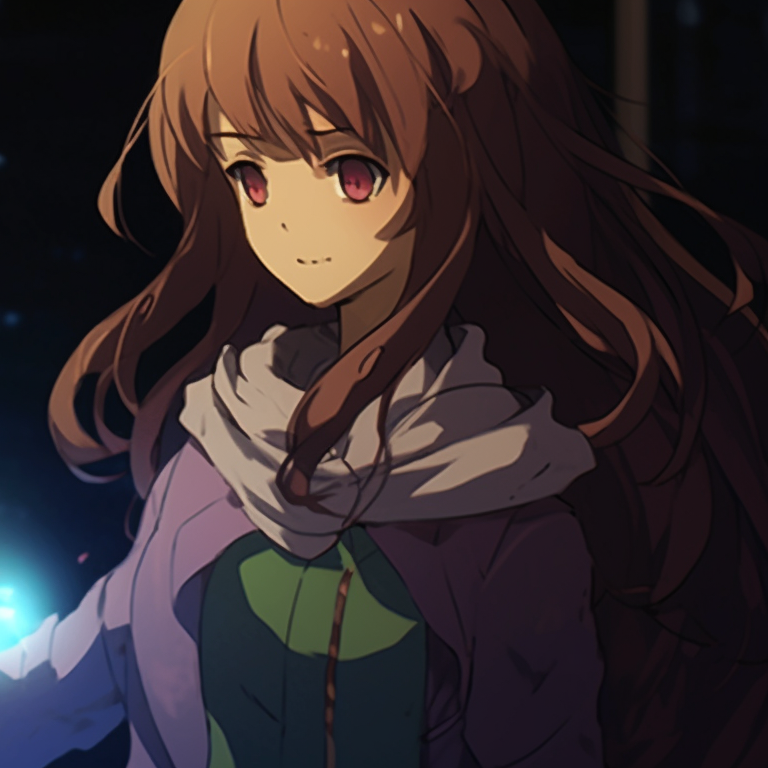 Two characters enrapt in joy, pastel shades of ecru and white strengthening their moment of euphoria. matching pfp gifs for best friends pfp for discord.