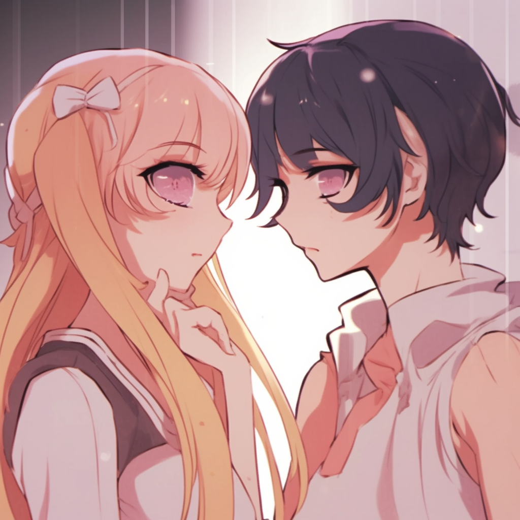 Sailor Moon and Sailor Venus in their warrior princess attire, dynamic poses and bright colors. anime best-friend matching pfp