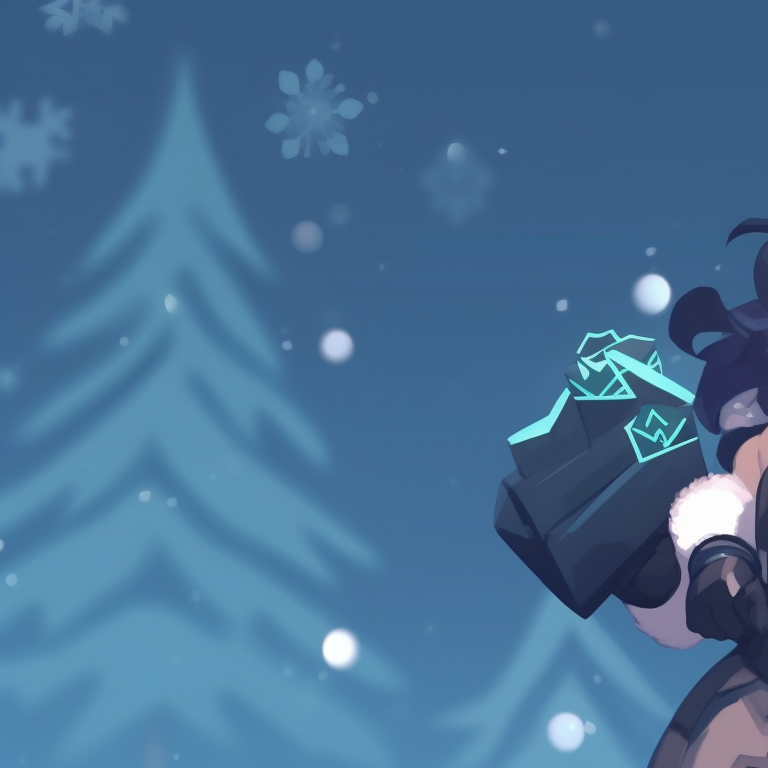 Soldier-like characters in Santa-themed outfits, bright reds and playful combat poses. matching valorant christmas pfp skins pfp for discord.