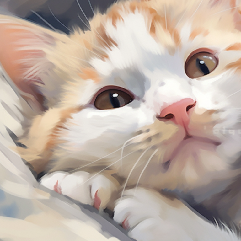 Two cats planning mischief, sharp art style and a monochromatic color scheme. funny matching cat pfp pfp for discord.