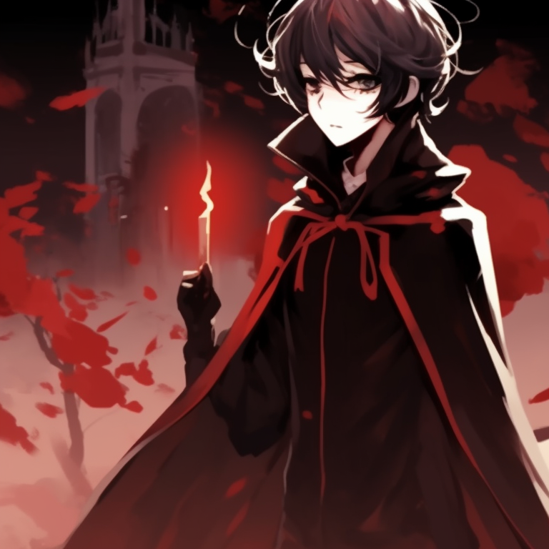 Two monstrous beings, distinctive textures and ominous shadows, lamenting in a desolate setting halloween pfps - matching theme with sad tone pfp for discord.