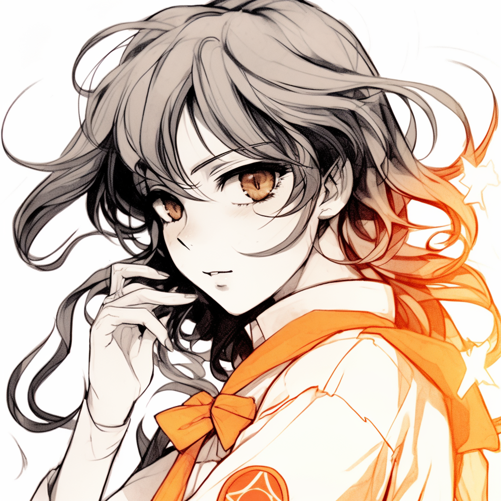 Sailor Venus in an action scene, bright colors and detailed linework. manga anime pfp for girls pfp for discord.