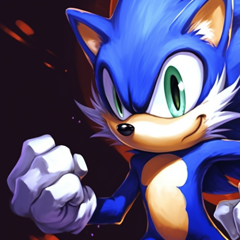 Features Sonic and Tails emerging from the shadows, with a subtle blend of monochromatic hues and stark lighting. spooky sonic and tails matching pfp pfp for discord.