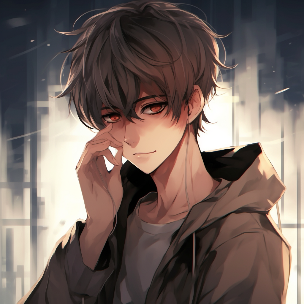 Eren in his Titan form, heavy line work and impressive stature. modern anime male pfp pfp for discord.