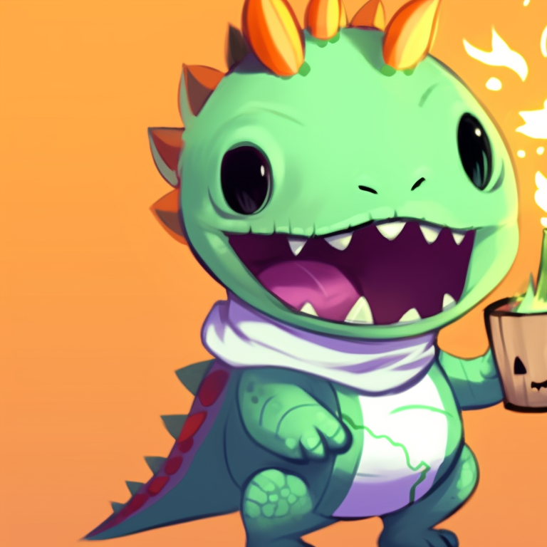 Dinosaurs dressed in a ghost and witch costume, smooth outlines and pastel colors. unique dino matching pfp halloween theme pfp for discord.