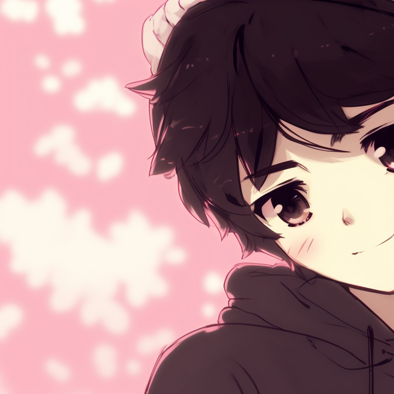 Two characters looking up at the stars, rich indigo background and stardust effect. attractive instagram cute matching pfp pfp for discord.