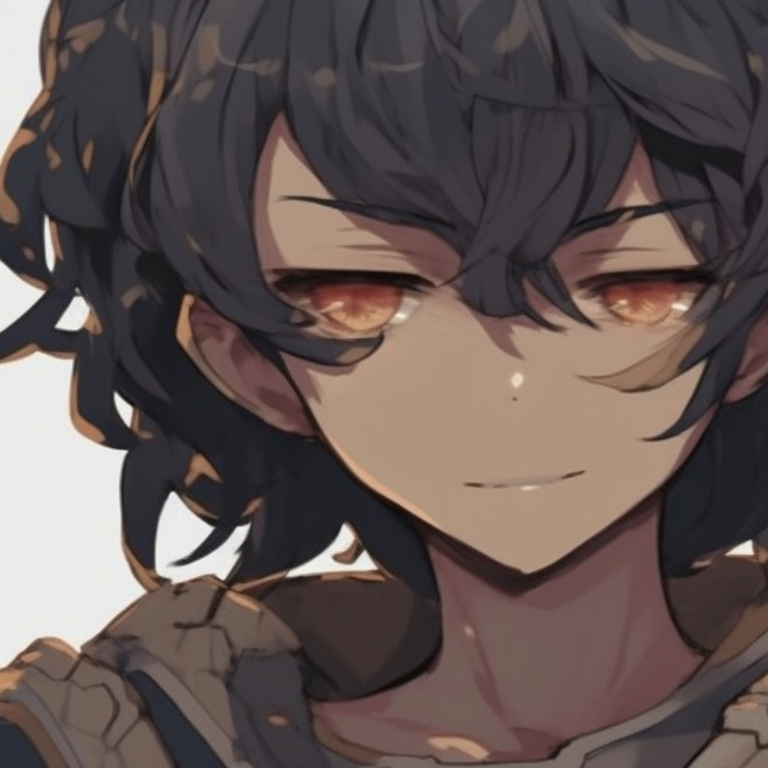 Two characters clad in medieval armor, rustic tones and detailed textures. cool friends matching pfp pfp for discord.