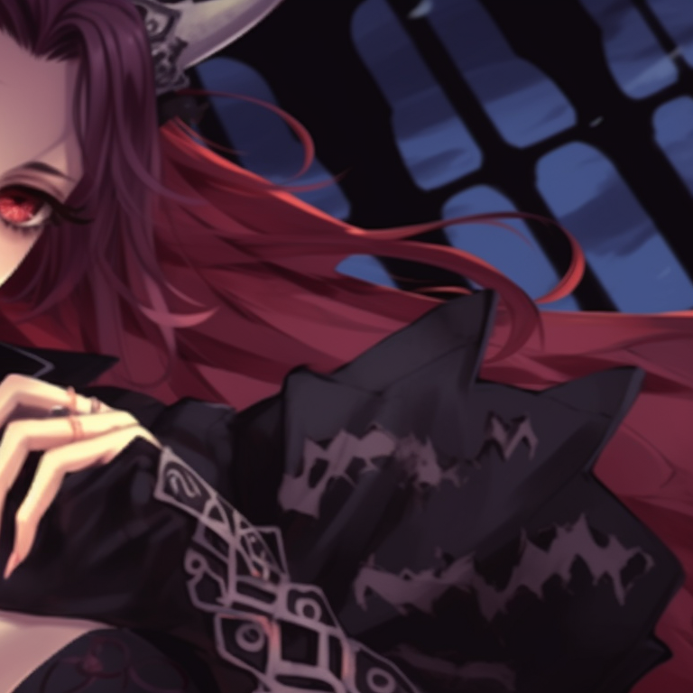 A warlock and witch character, vivid colors and intricate details on their costumes, casting a spell together. hot matching pfp halloween theme for couples pfp for discord.