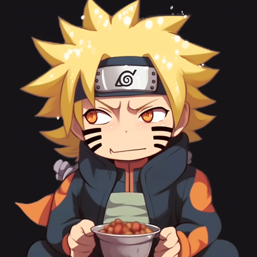 Funny derp face Naruto, excellent use of comedic exaggeration and vibrant hues. funny anime pfp collection pfp for discord.